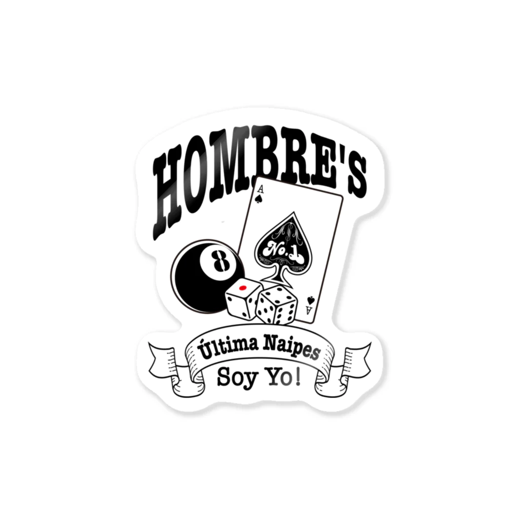 提供 tshopのHombre's Sticker