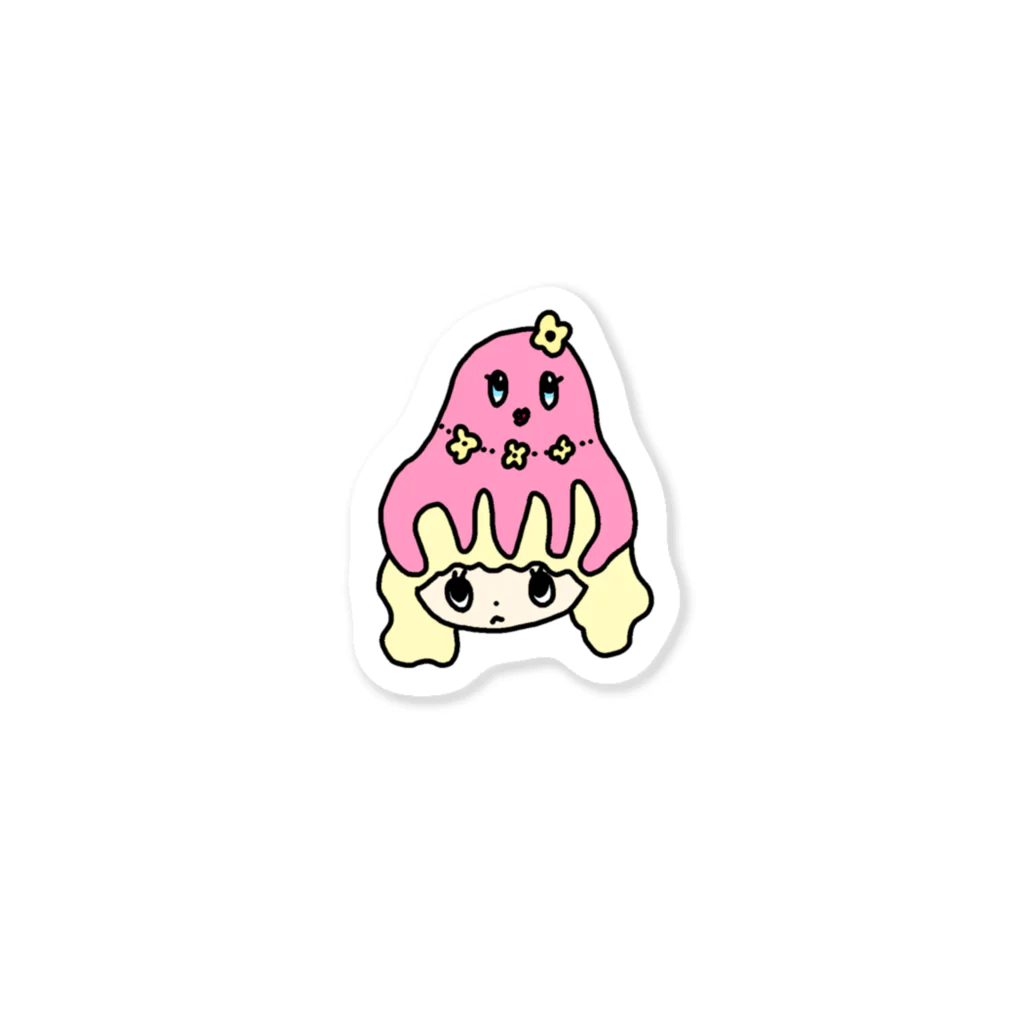 rina hanaのたこあたまちゃん Sticker