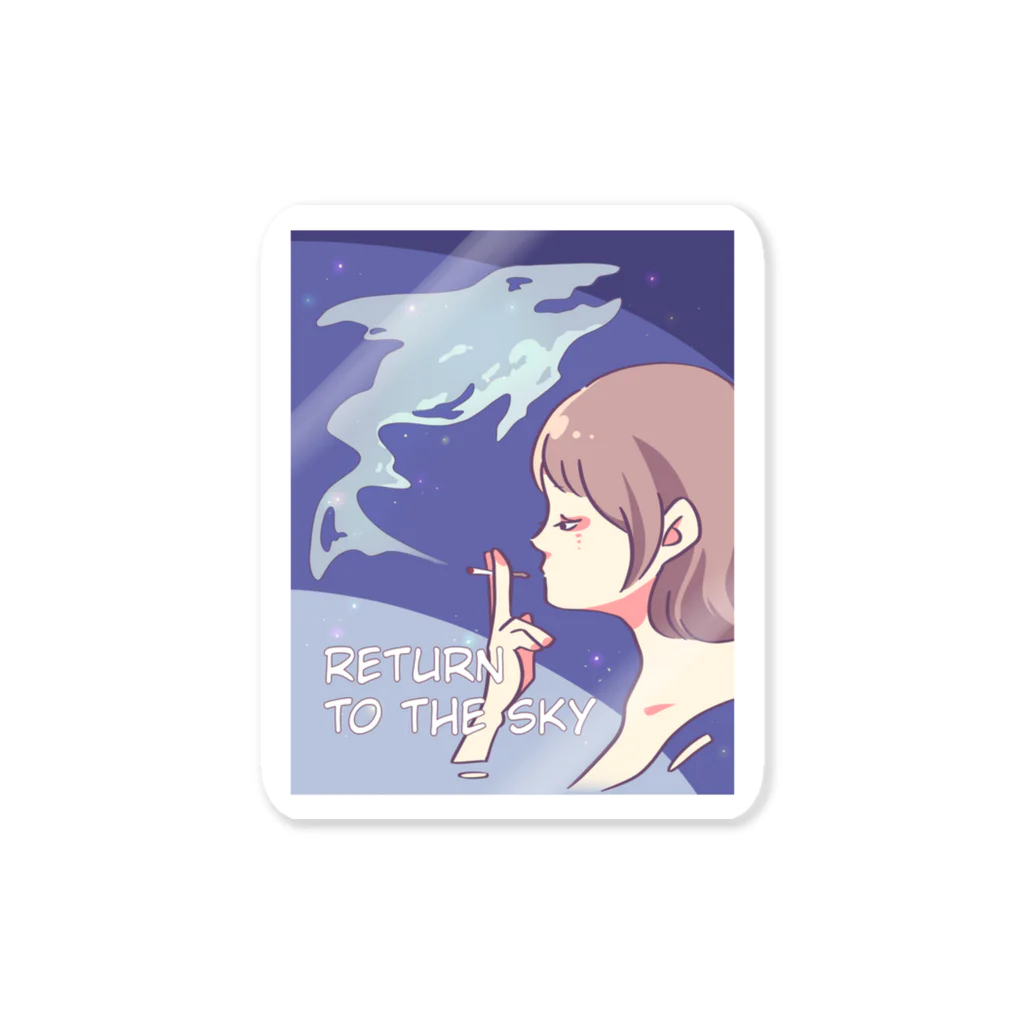 Cocohashop*のReturn to the sky Sticker