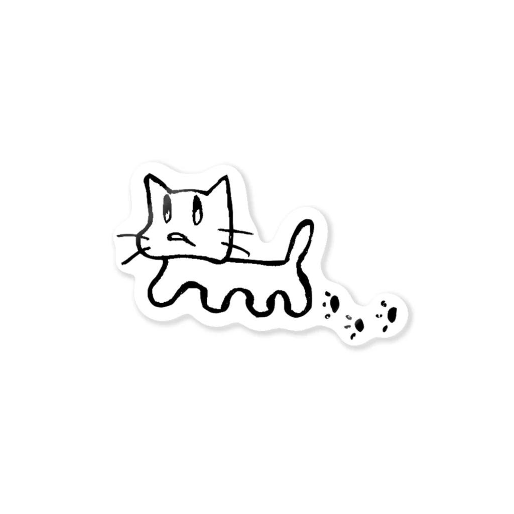 FutaseKuroのさんぽねこ Sticker