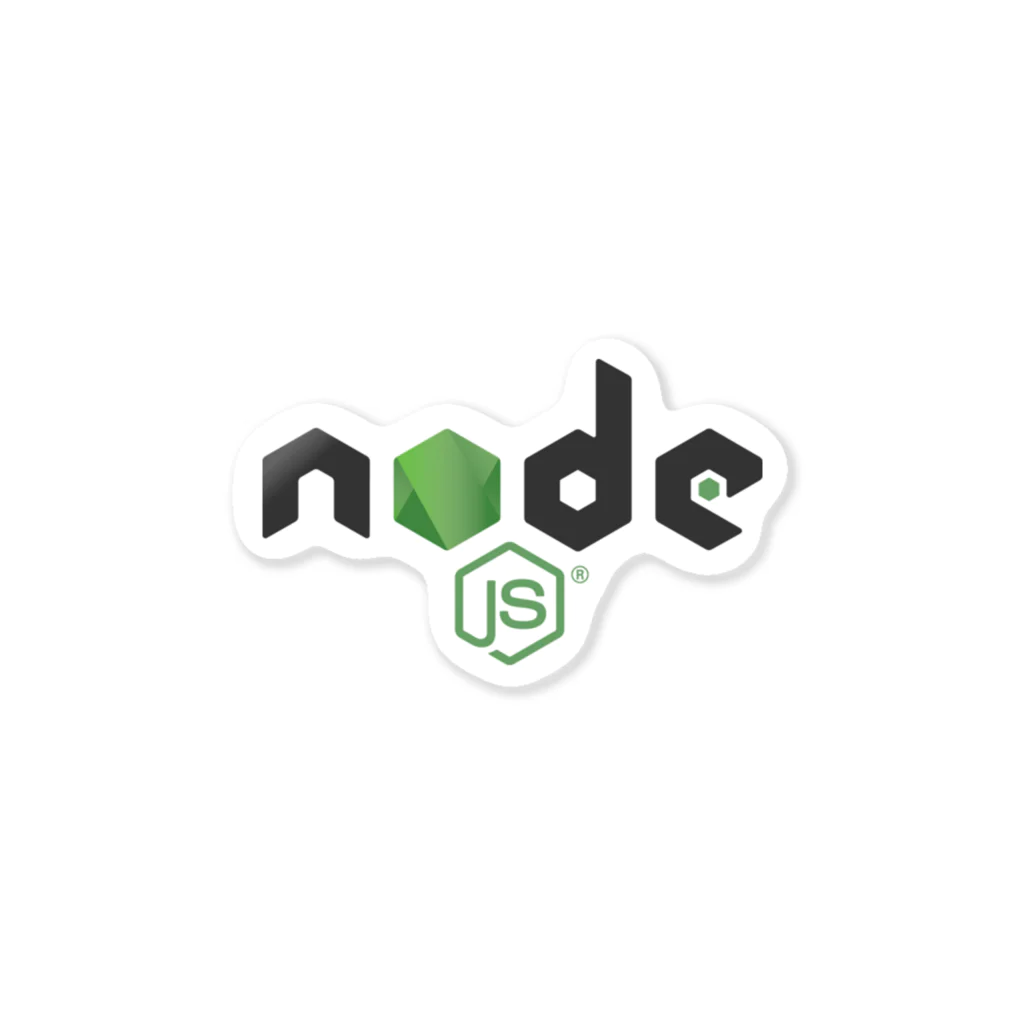 おおやけハジメのNode.jsグッズ Sticker