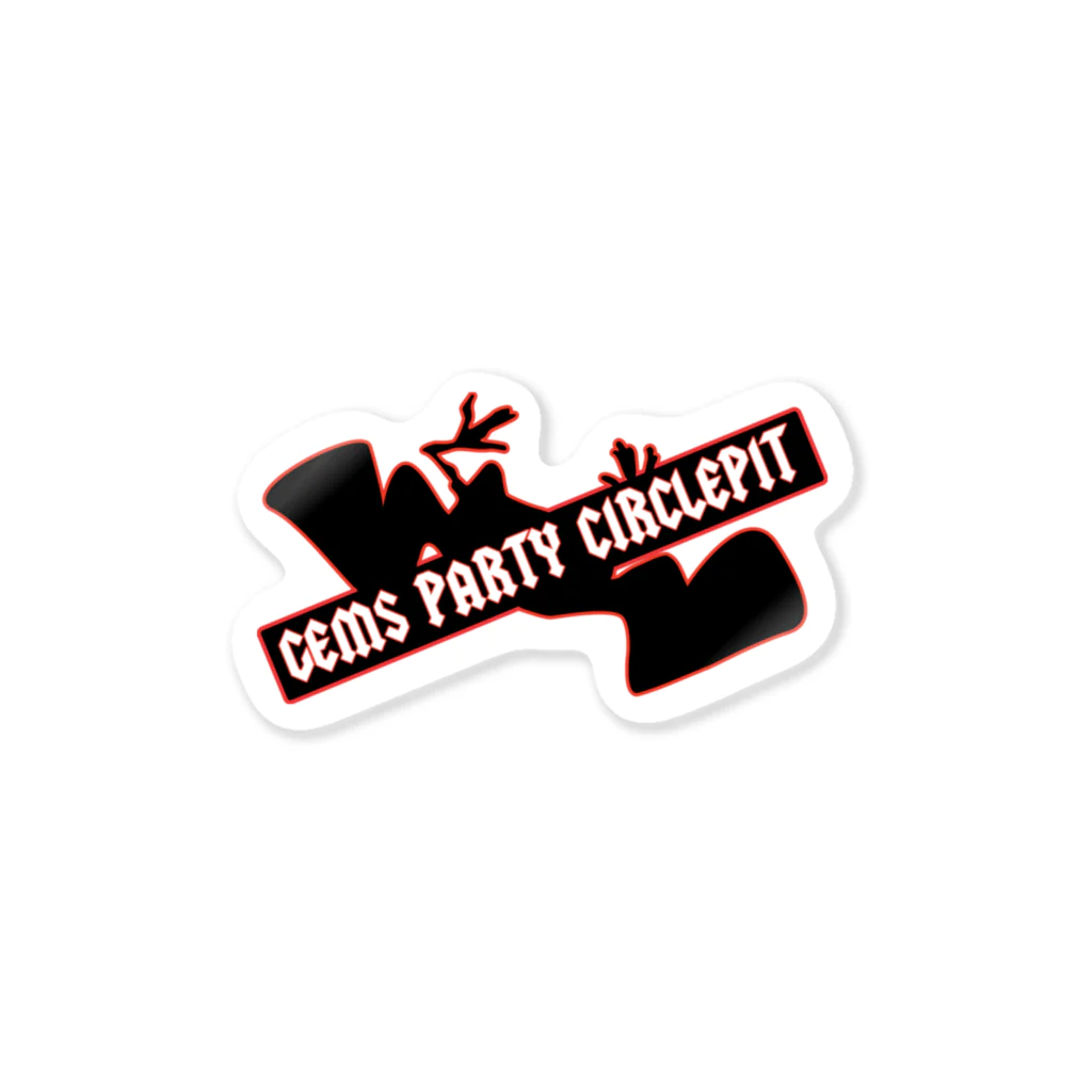 GPCPメーワクSHOPのGPCP GEMxJEM バッテンLOGO Sticker