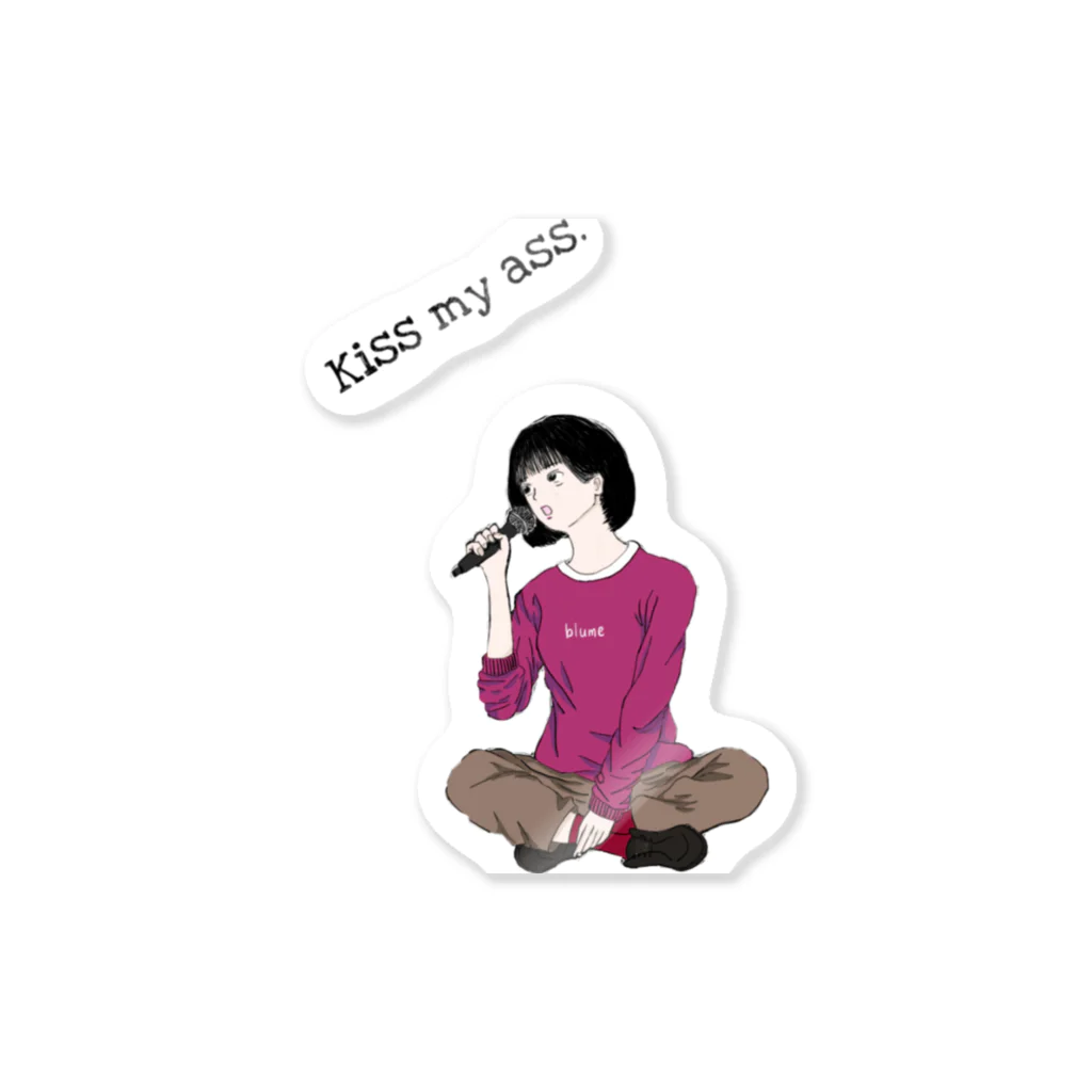 月耀のSingingirl Sticker