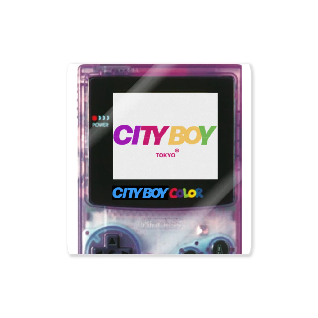 CITY BOYのCITY BOY COLOR ステッカー