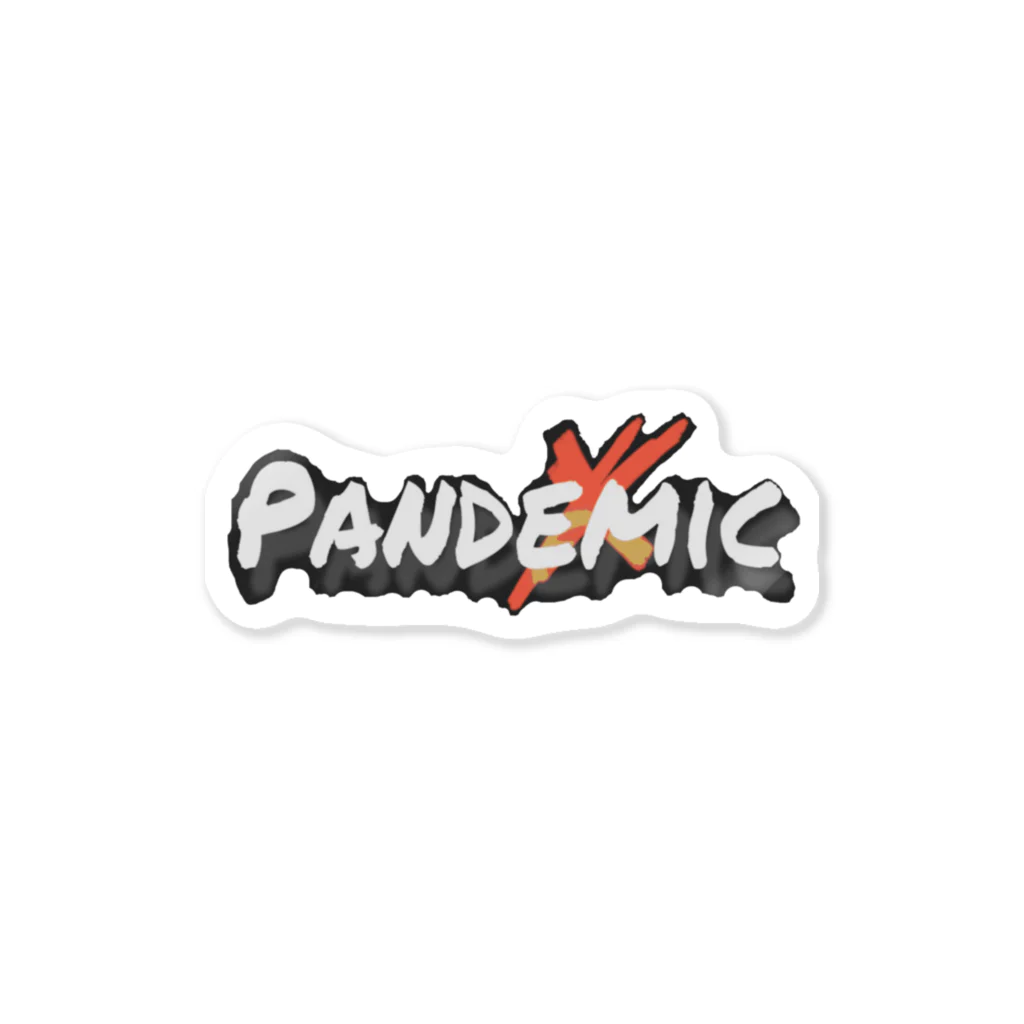 Pandemicのpandemic ステッカー