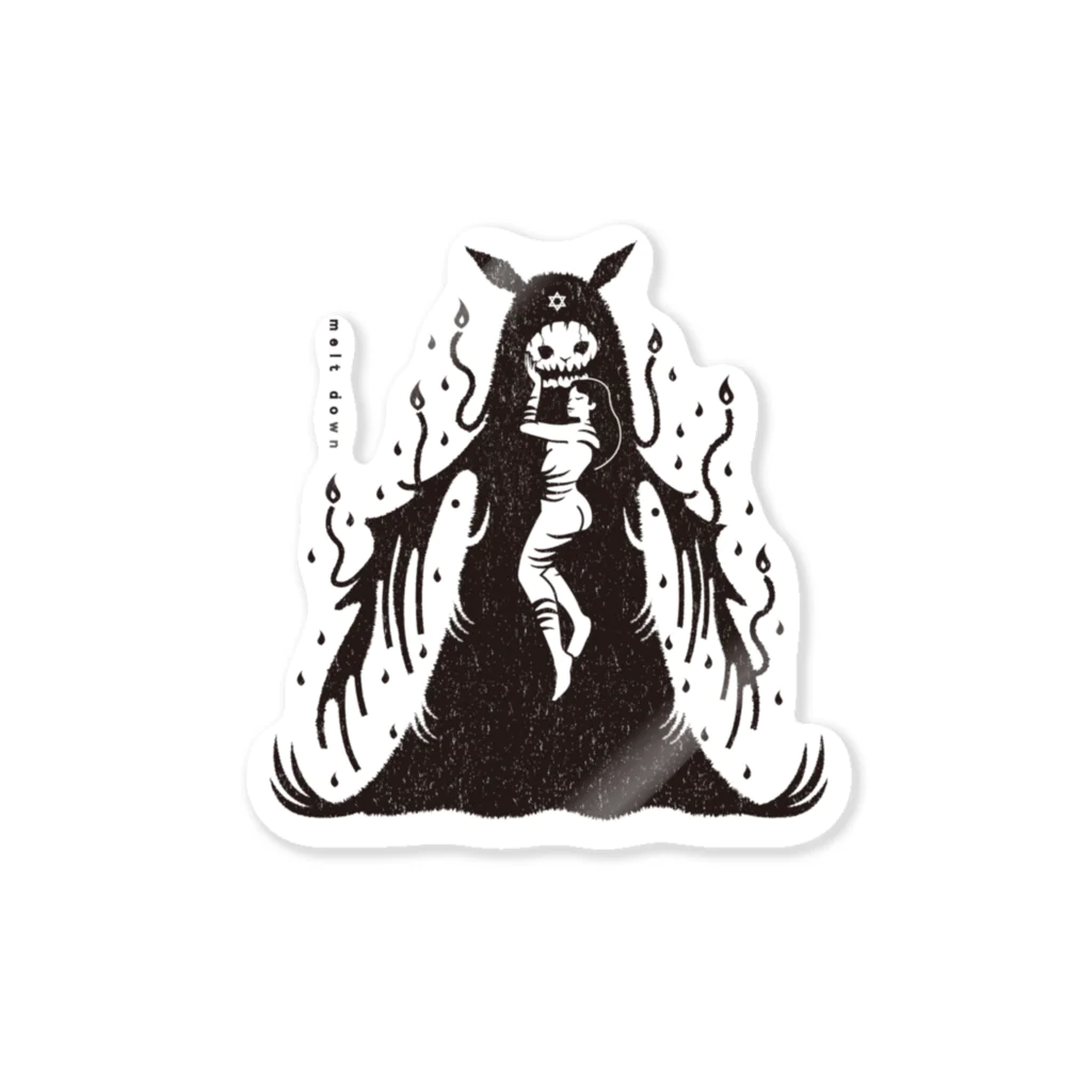 erubakki_yojitaのerubakki_melt down Sticker