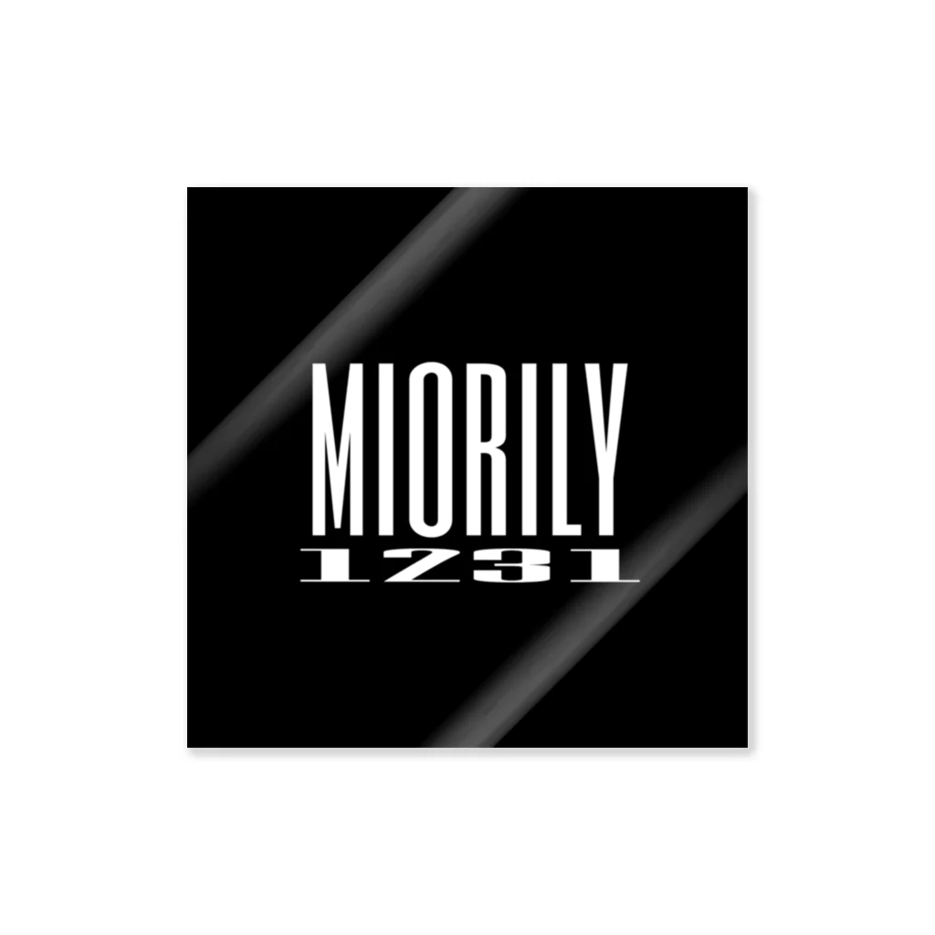 miorilyのMIORILY monotone ステッカー