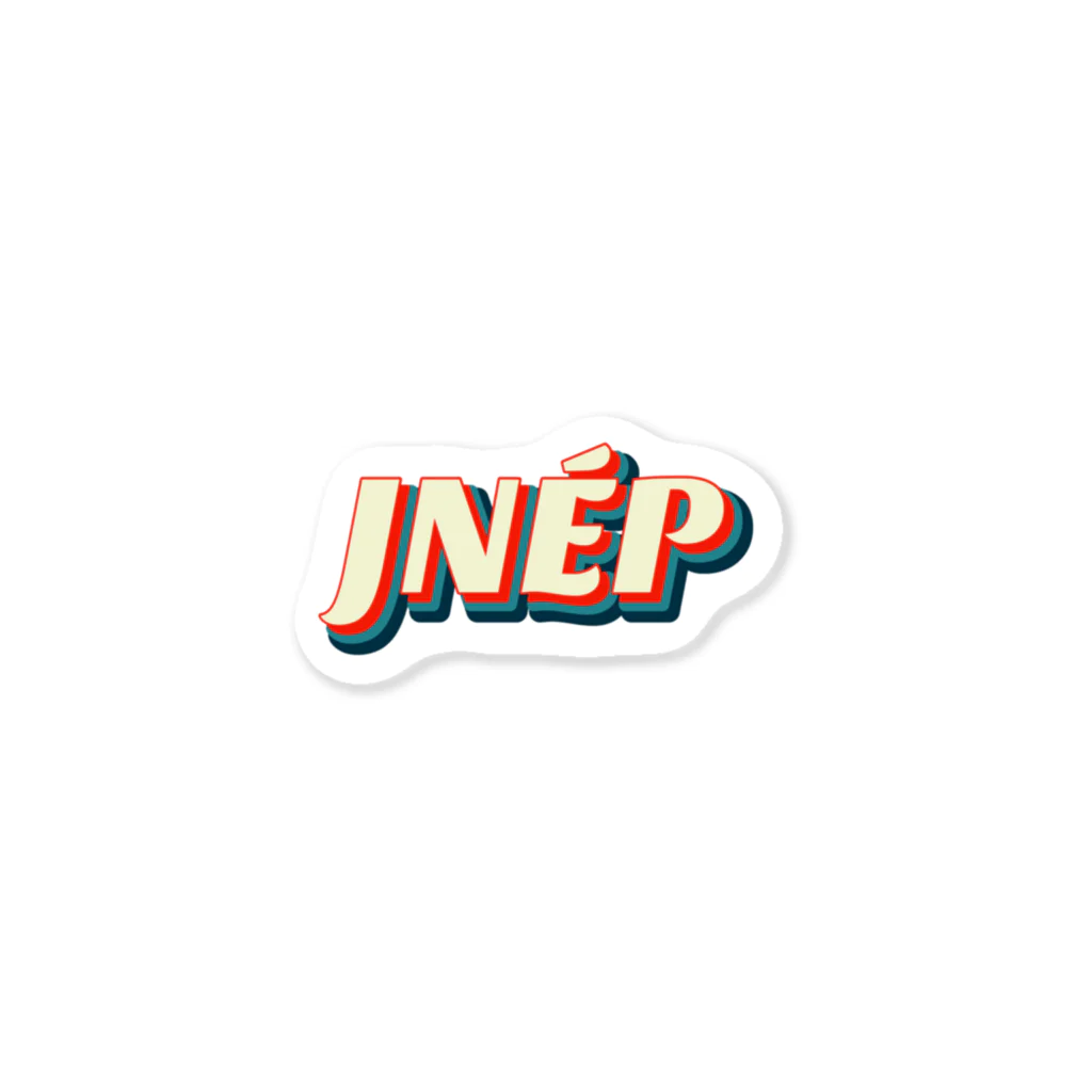 Jean épiのJNÉP logo ステッカー