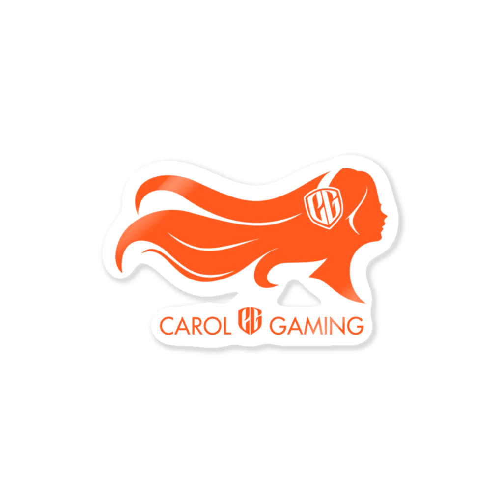 CAROL_GamingのCarolGaming(Orange) ステッカー