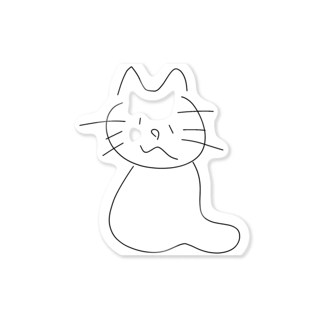 Kazuho OHTAのゆるゆるねこねこ Sticker