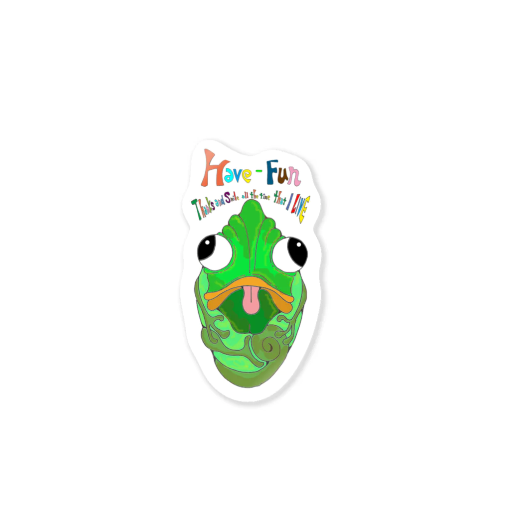 HaveーFun 嘉のHaveーFun　Creatureステッカー Sticker