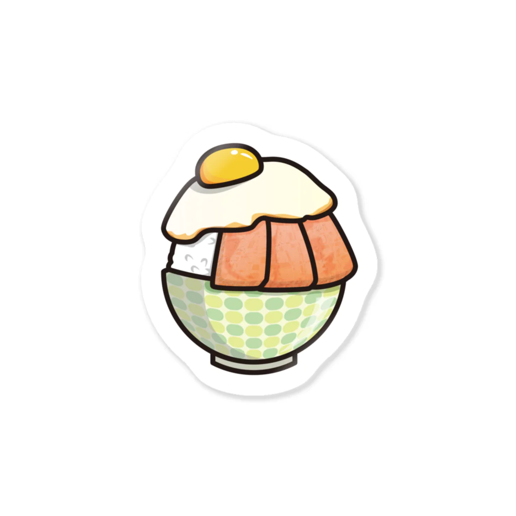 nonoiden1の目玉焼き丼31【スパム】 Sticker