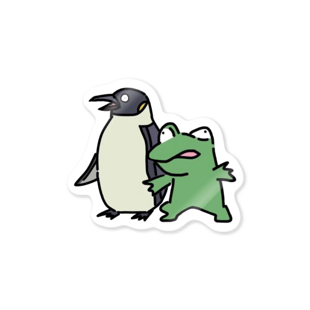 ANIMALの🐧🐸 ステッカー