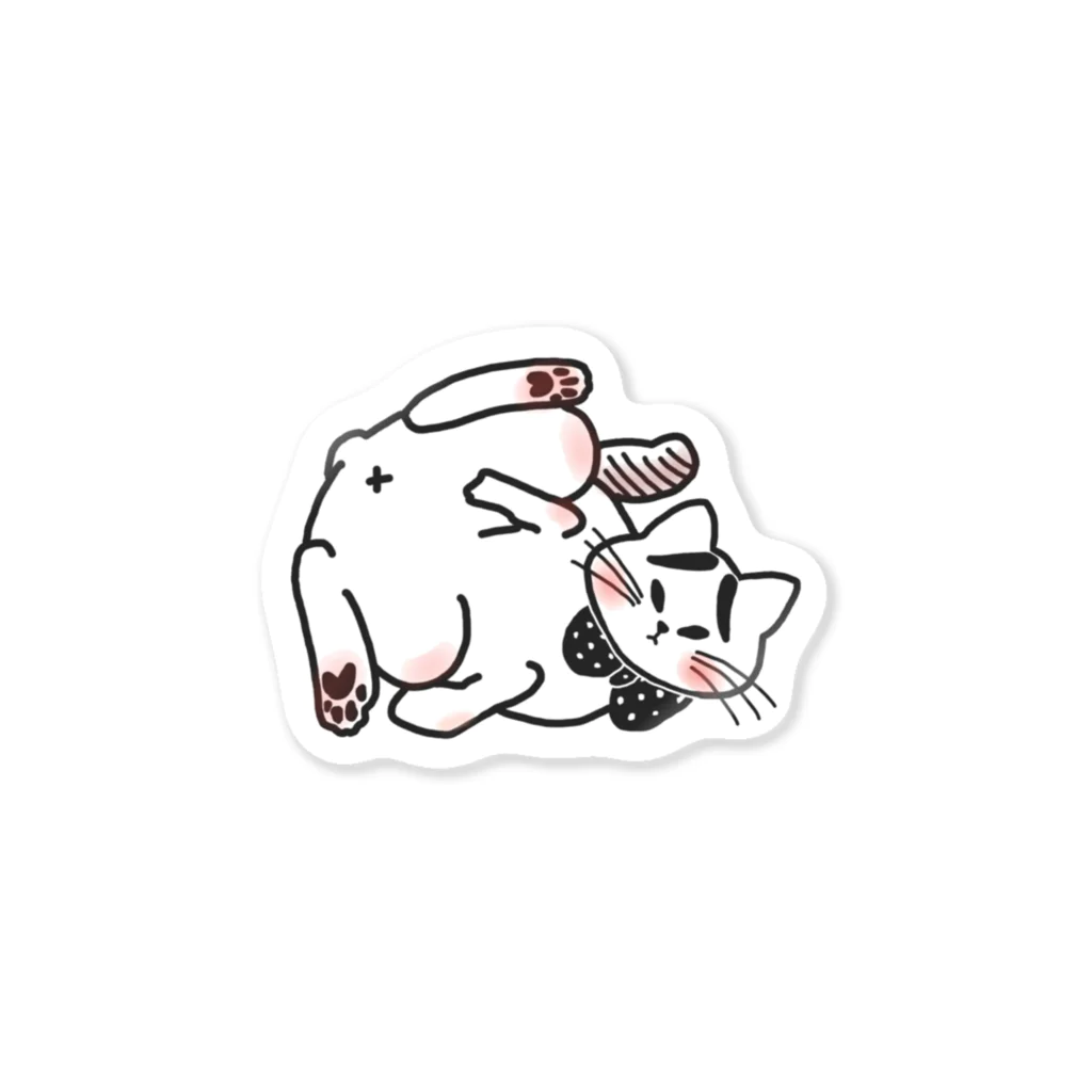 はちみつとろみのほんのうをわすれた動物たち「ねこ」 Sticker