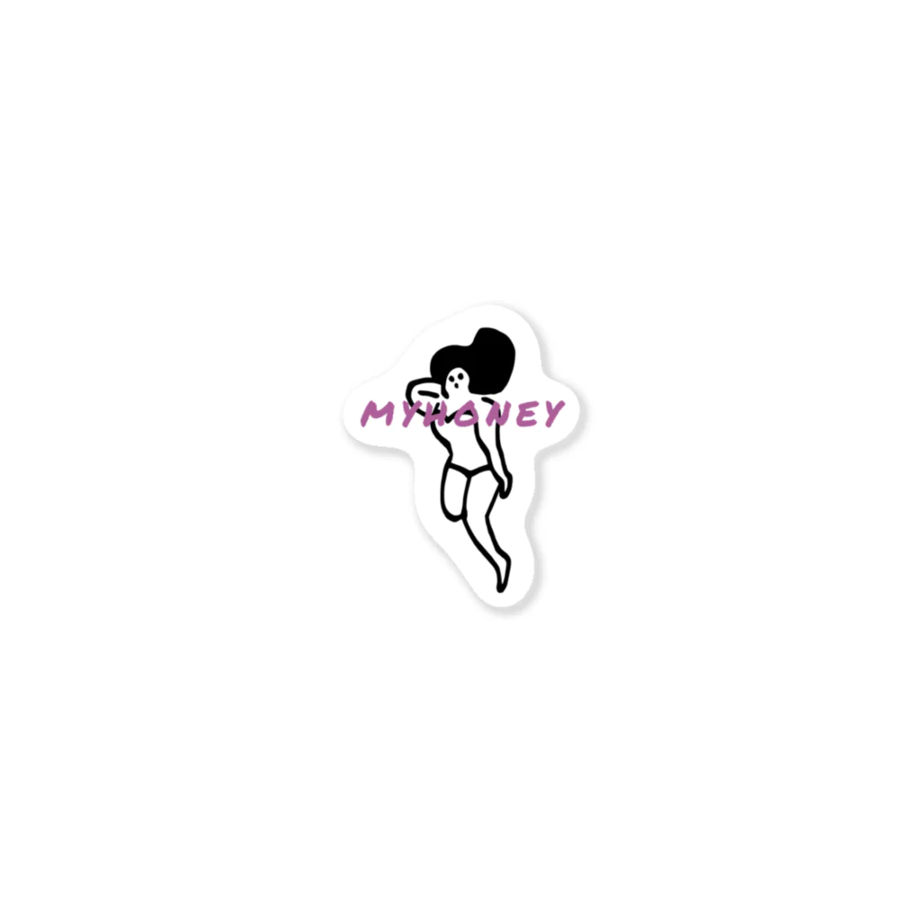 mechaaaaanのmyhoney Sticker