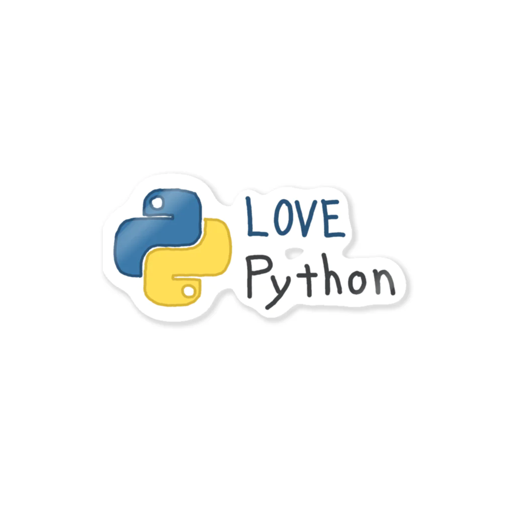 python 安い ステッカー