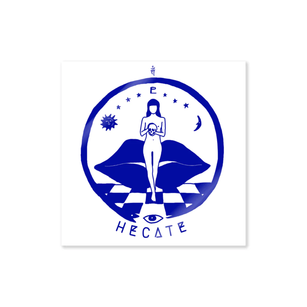 TEATRO MISTICOのHECATE LOGO ステッカー