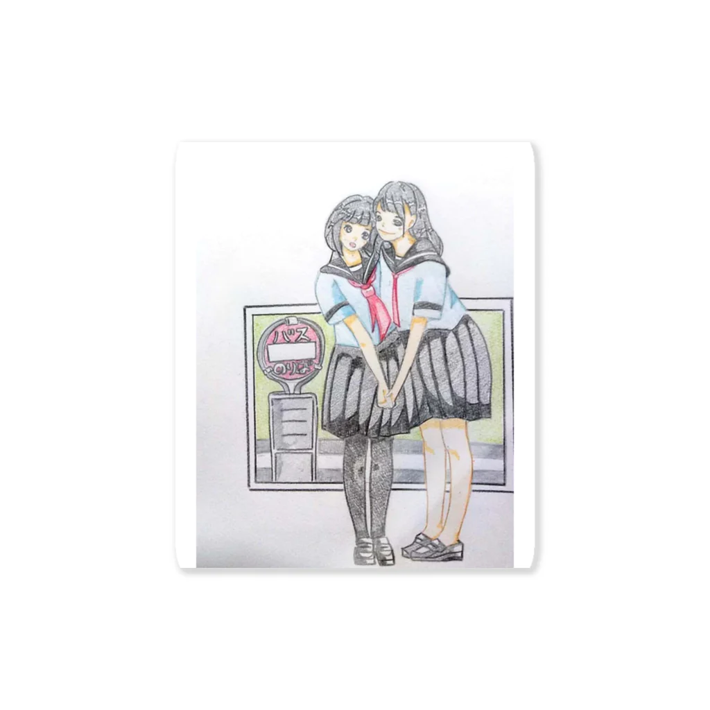 小原 泰彦のgirl Sticker