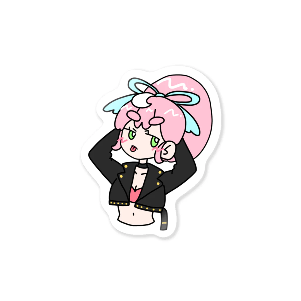 蹄ぽに子のろっけんぽに子 Sticker