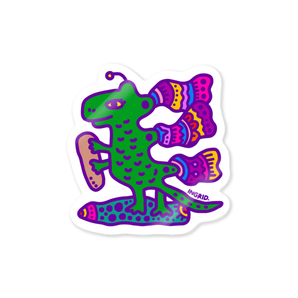 INGRIDの恐竜 Sticker