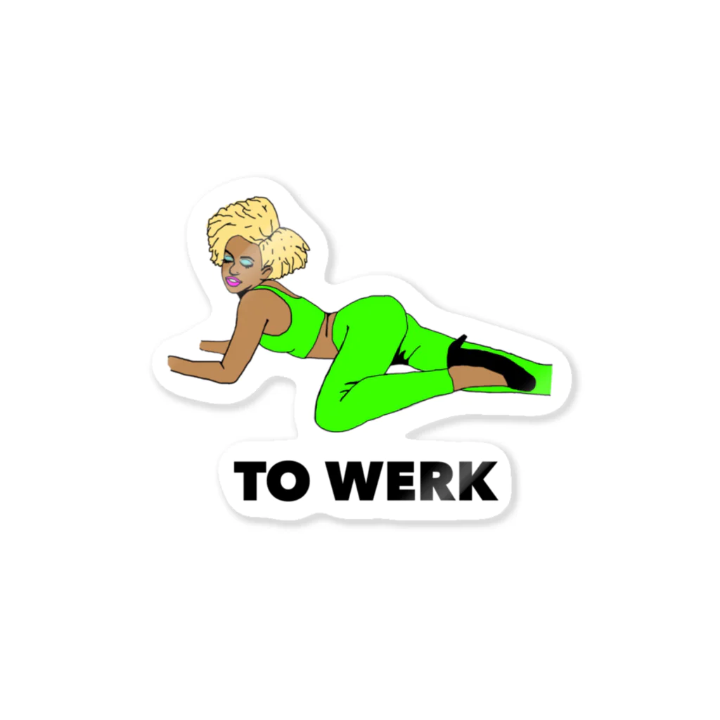 lilsnow cocoonのTO  WERK Sticker