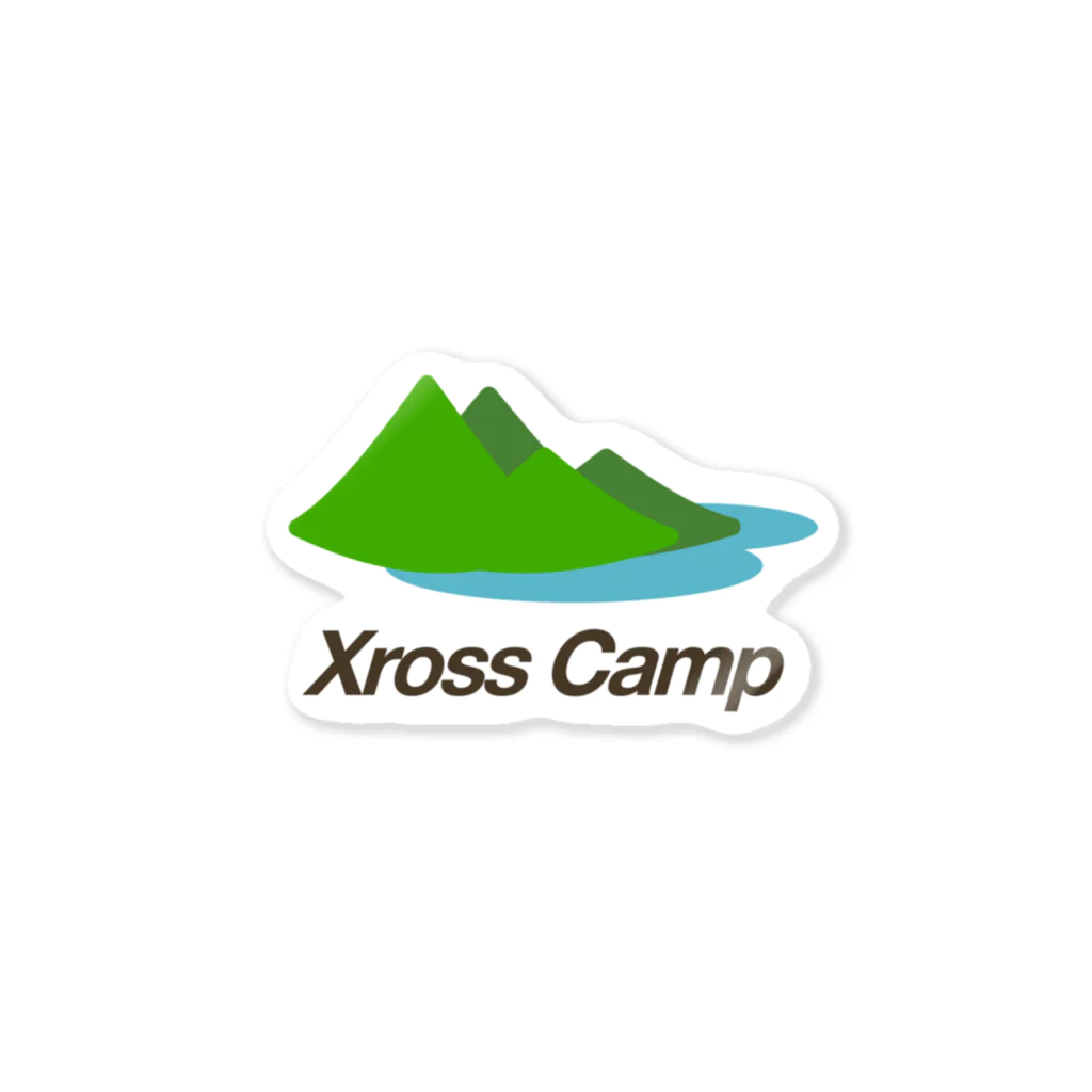 FLAG 20のBK_Xross Camp Sticker