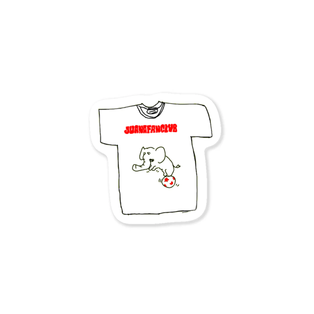 JUANAFAN_CLUBのTシャツ Sticker