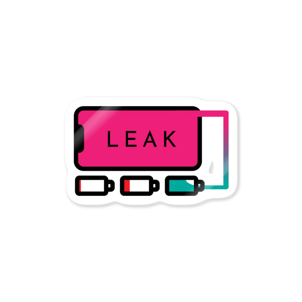 SE/2RAGIのLEAK ステッカー