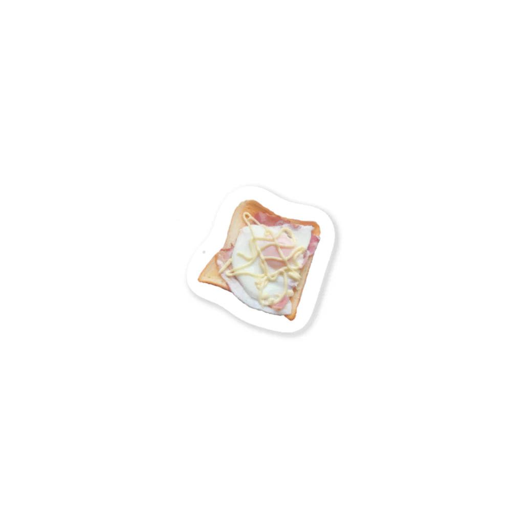 トーストwomanの毎日の朝食 Sticker