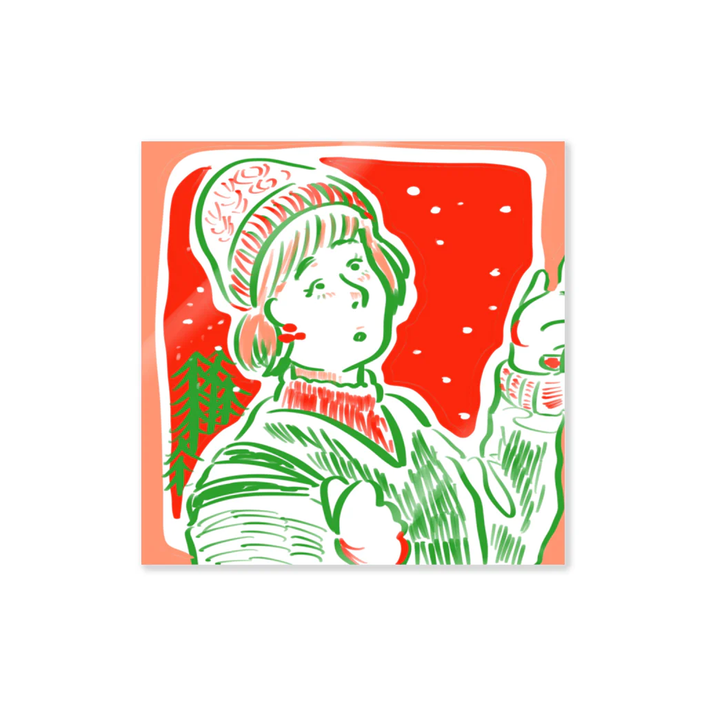 まーちゃんのクリスマスちゃん Sticker