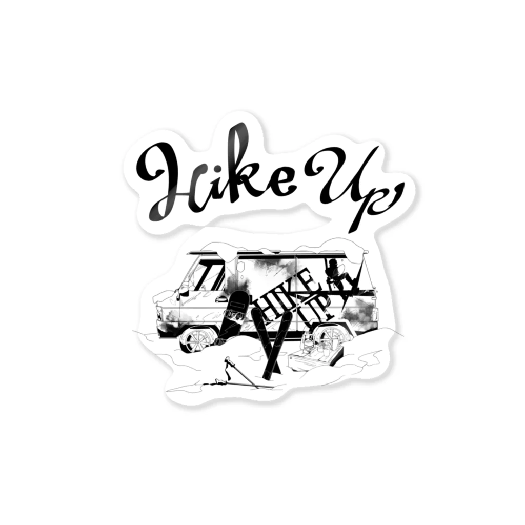 HIKE UPのOriginal sticker FW19 ステッカー