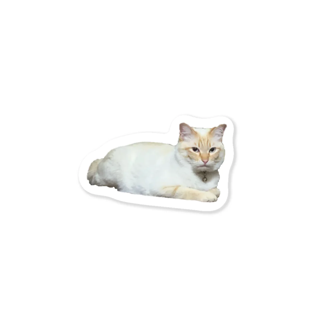 おだちゃんと7匹の猫たちのヤキモチハリー Sticker