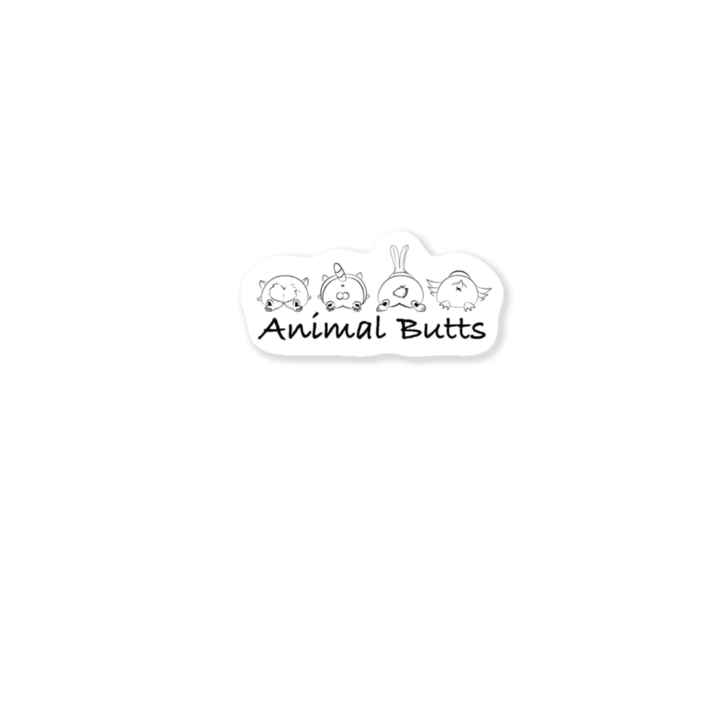 annapanのButts Butts ステッカー