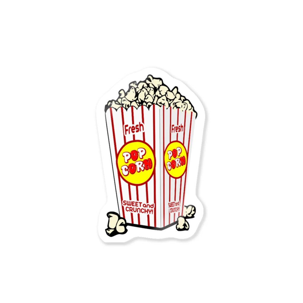 Fool-or-GeniusのPop corn ステッカー