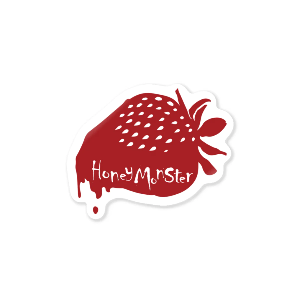 HoneyMonsterのHoneyMonsterロゴ Sticker