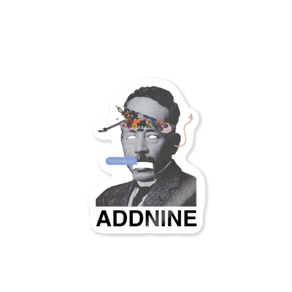 ADDNINEの1867-1916 ステッカー