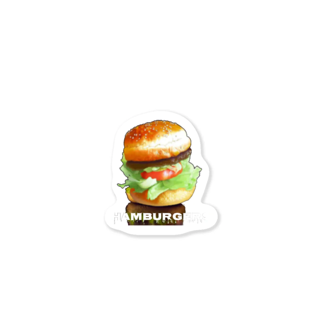 naabenqiaoのhamburgers Sticker