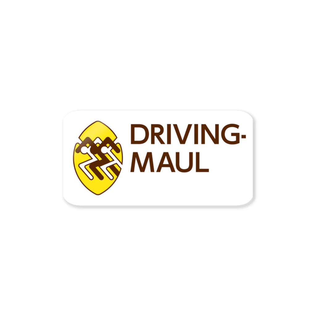 rugby-loversのDRIVING-MAUL ステッカー