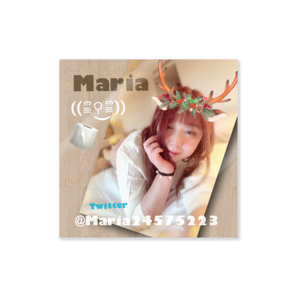 Maria(๑•🐽•๑)のMaria🎄2019 ステッカー