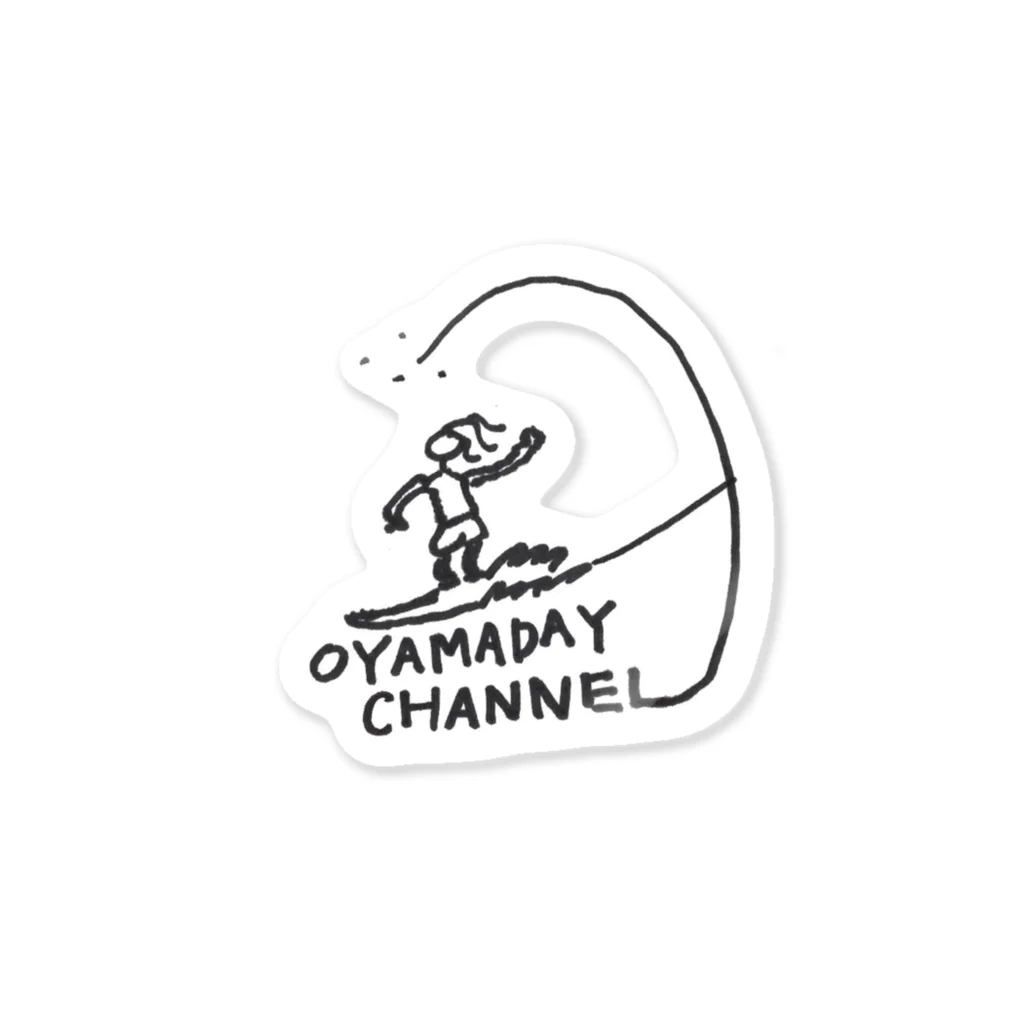 OYAMADAY CHANNELのOYAMADAY ステッカー