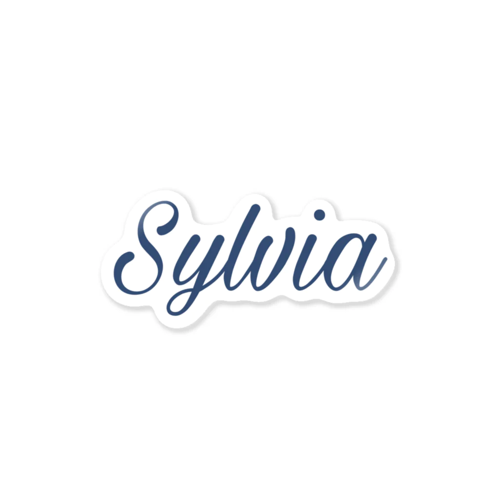 瑚白のSylviaロゴ Sticker