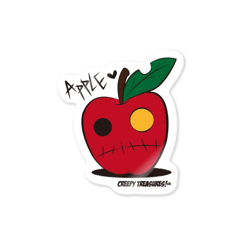 Creepy Treasures!のZombies Apple☆B ステッカー