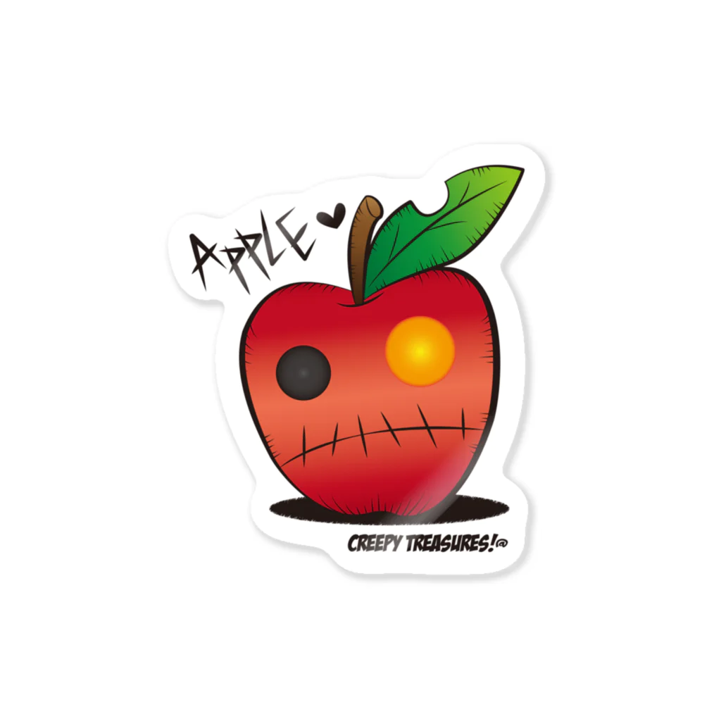 Creepy Treasures!のZombies Apple☆D ステッカー