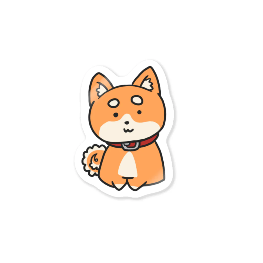 忠犬はちこの犬小屋ショップのはちこ犬 Sticker