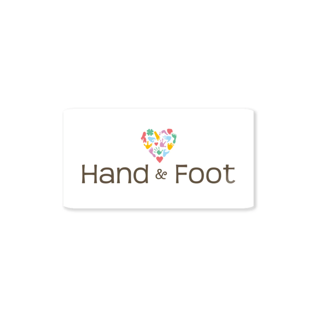 NPO法人Hand＆Footのステッカー Sticker