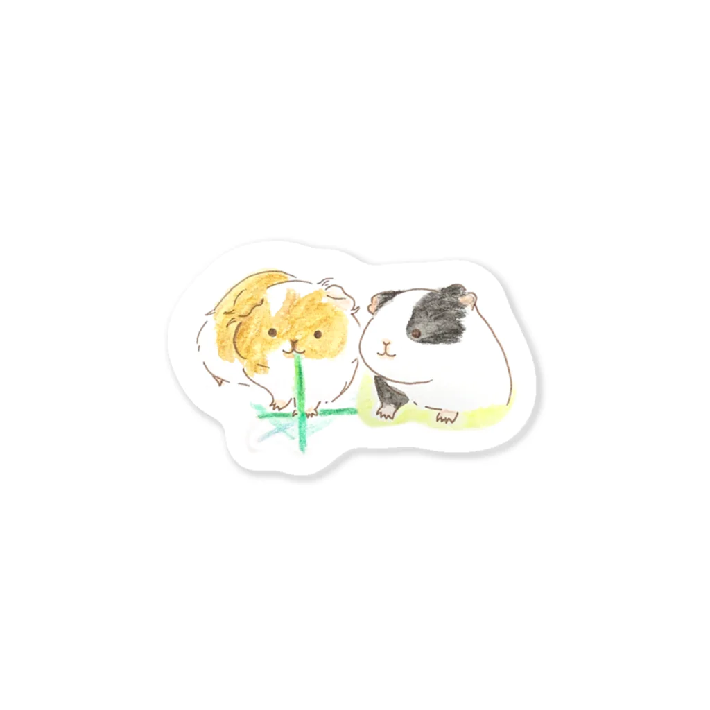 mugiのちゃちゃくんごまちゃん Sticker