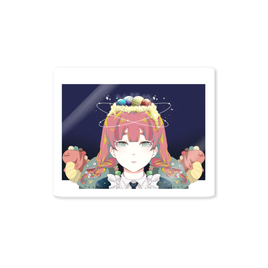 うにの女の子 Sticker