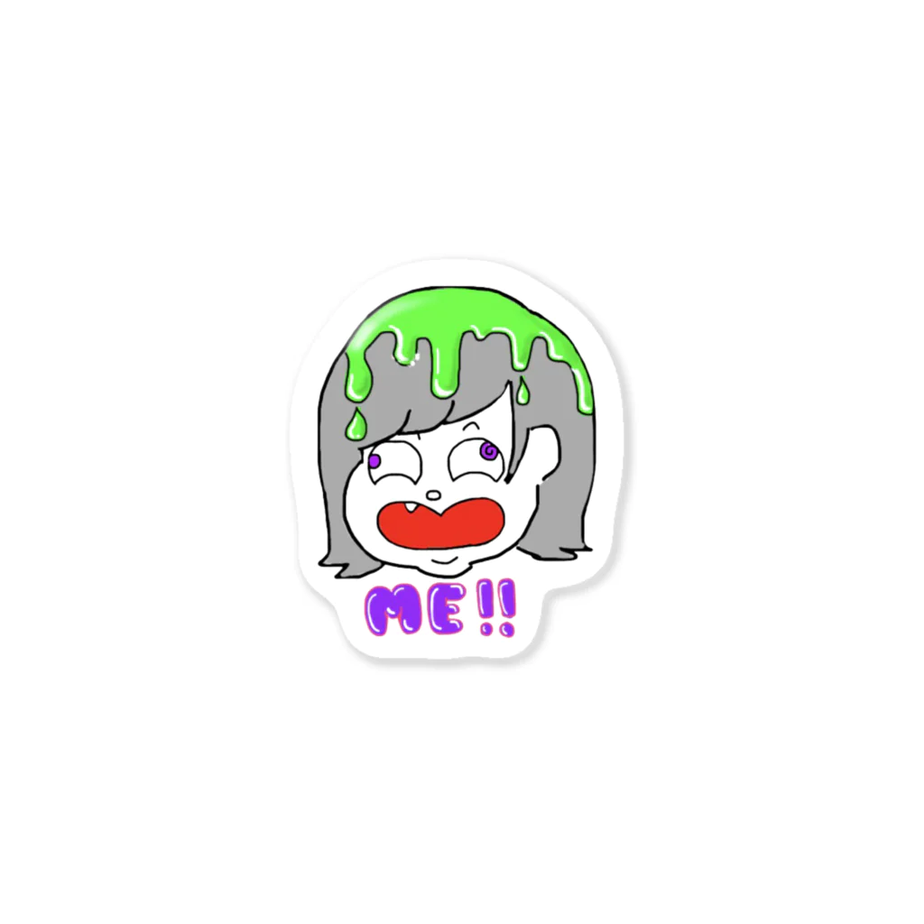 わーるどおぶりっちゅのラリっちゅぐっず Sticker