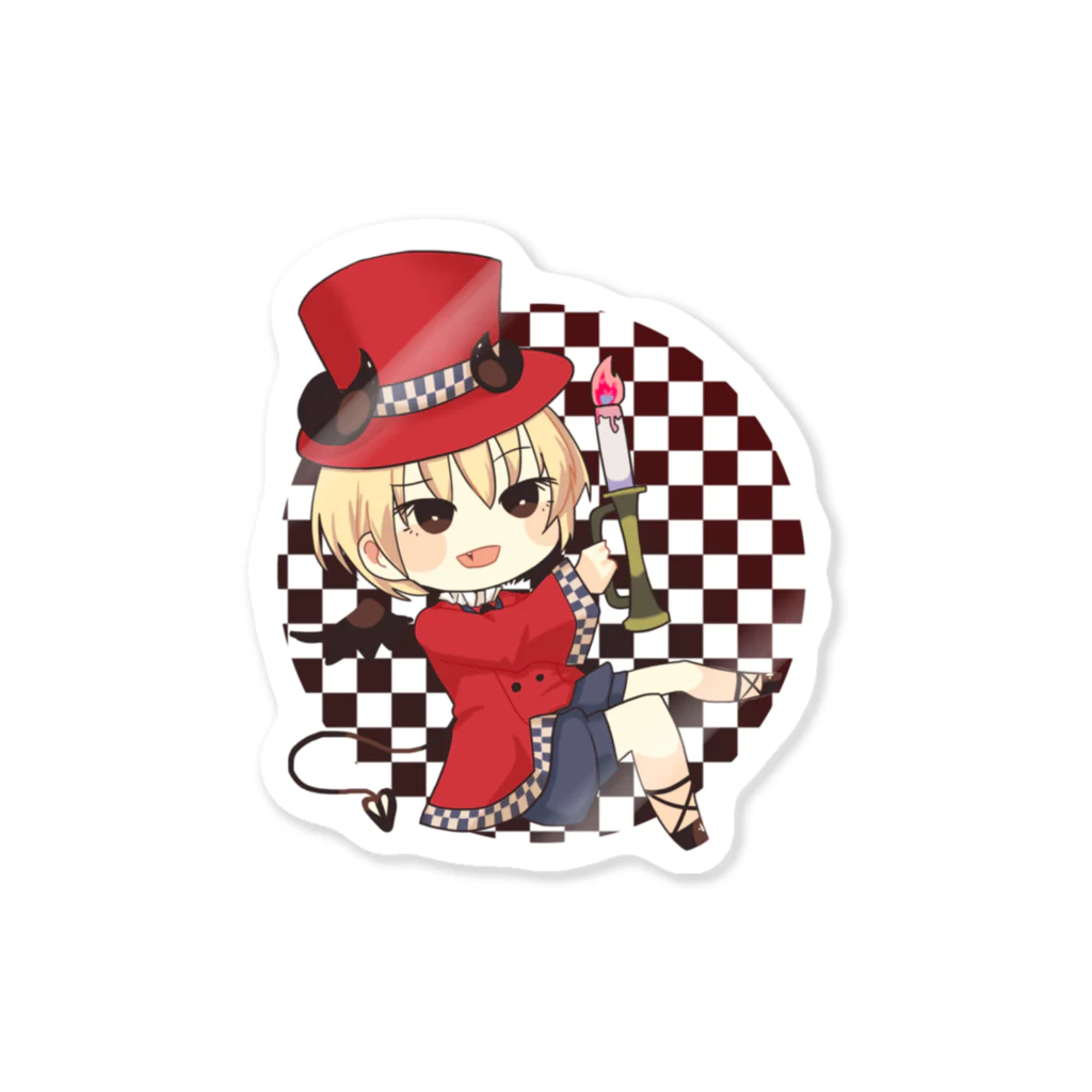 ゆづるシーパラダイスのあくまっ子 Sticker