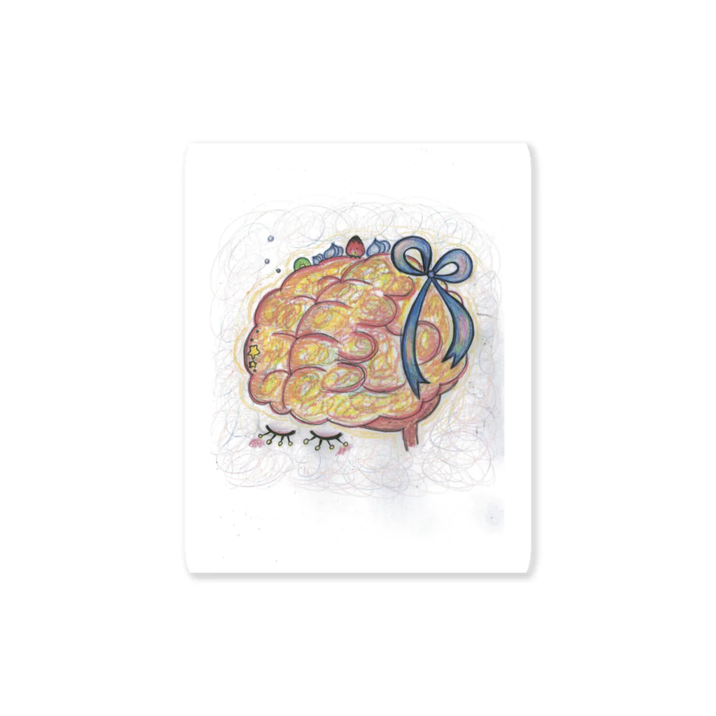 脳内もぐもぐショップ🧠の脳みそちゃん Sticker